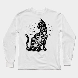 Cat Stars Lover Long Sleeve T-Shirt